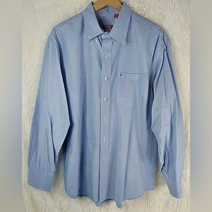 IZOD Mens LONG SLEEVE BUTTON DOWN